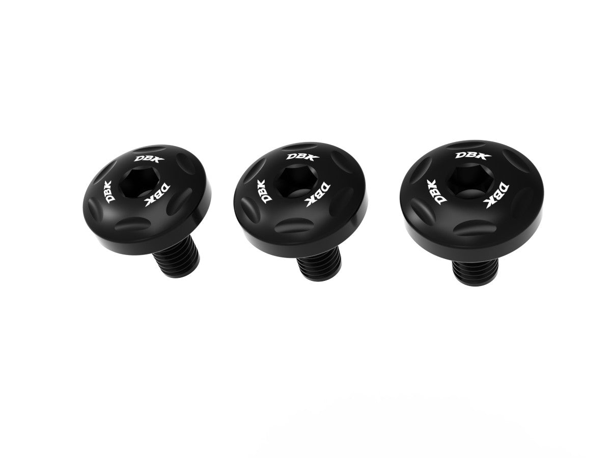 Ducabike DBK KVT81 HM 698 Chain Guard Screw Kit - Black