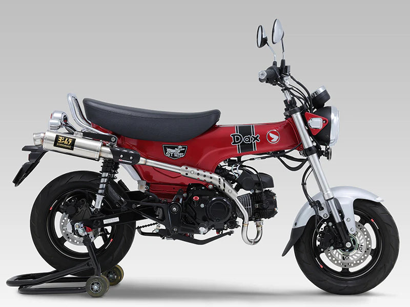 Yoshimura YAT DAX 125 2023-25 RACE GP-MAGNUM HIGH PIPE STAINLESS W/ STAINLESS MUFFLER