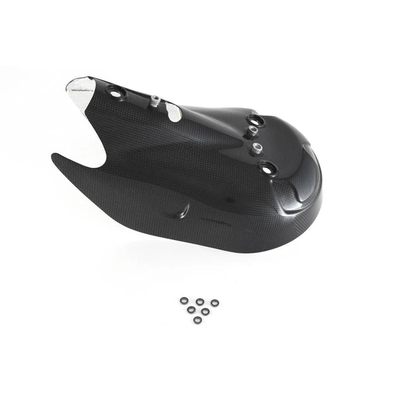 Fullsix Carbon Fiber Exhaust Heat Shield Cover For Ducati Panigale V2
