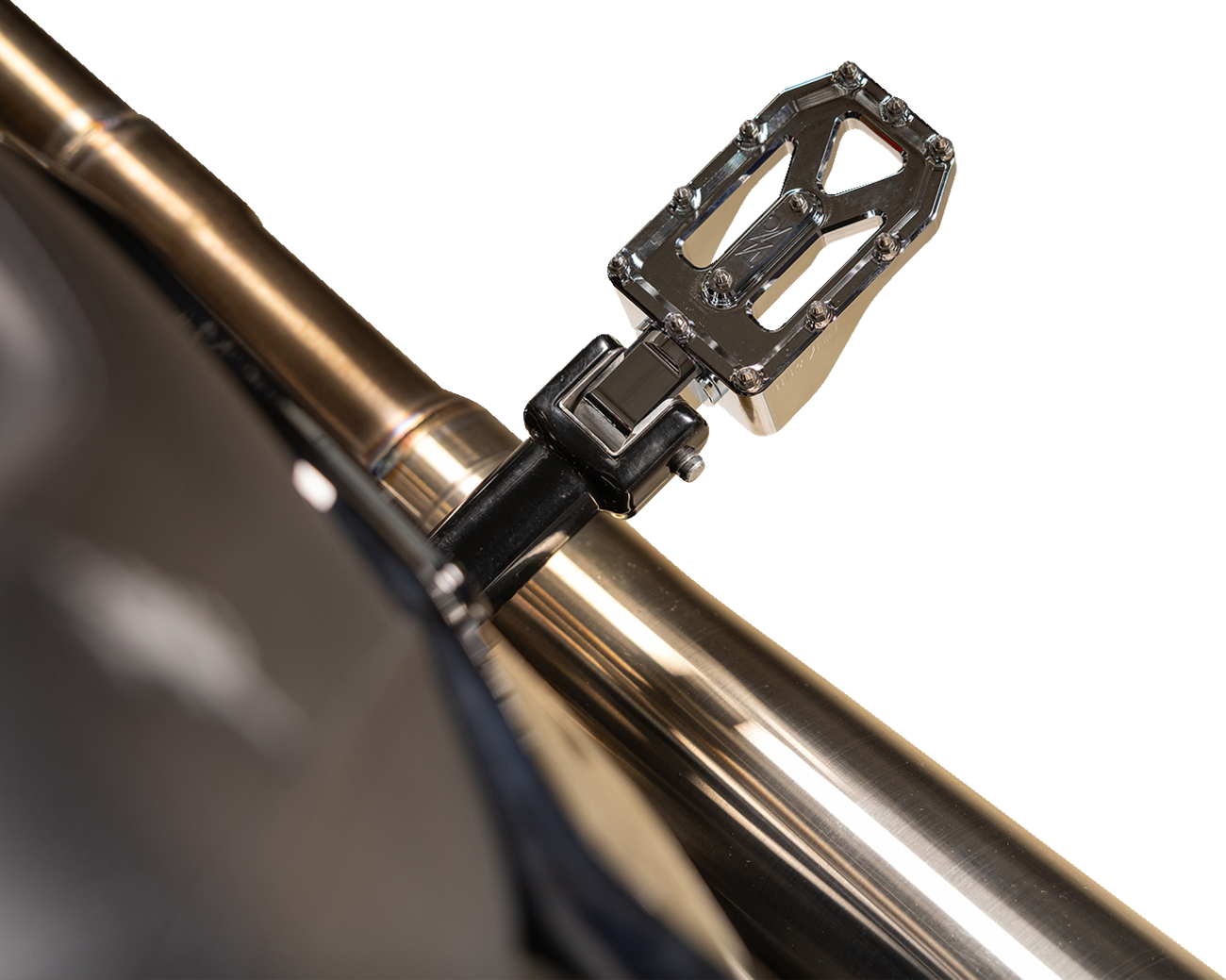 Thrashin Supply CO. Aggressor Foot Pegs - Rear - Chrome - HD '72-'25