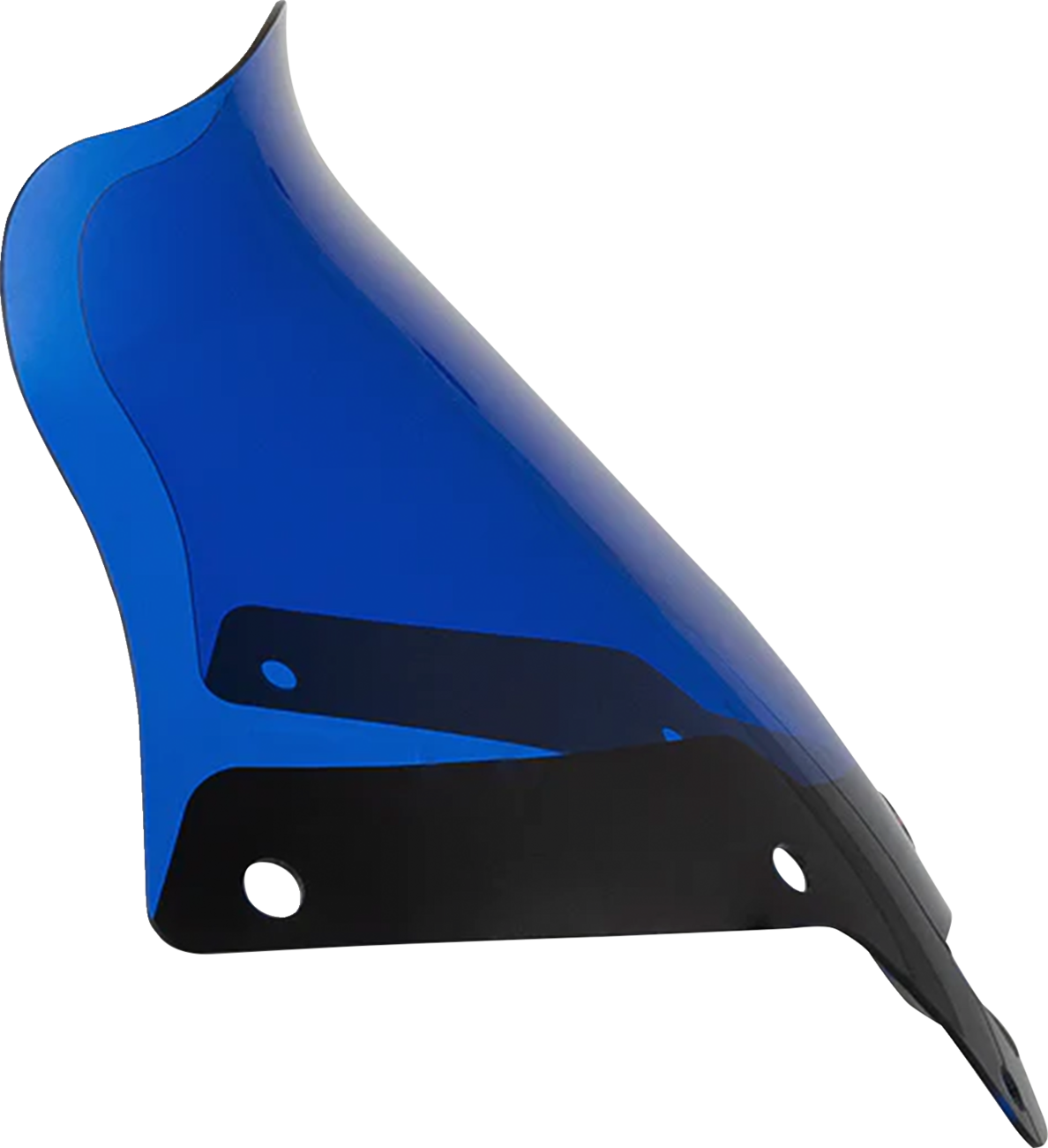 Klock Werks Kolor Flare® Windshield - 8" - Blue - '22-'25 FXLRST