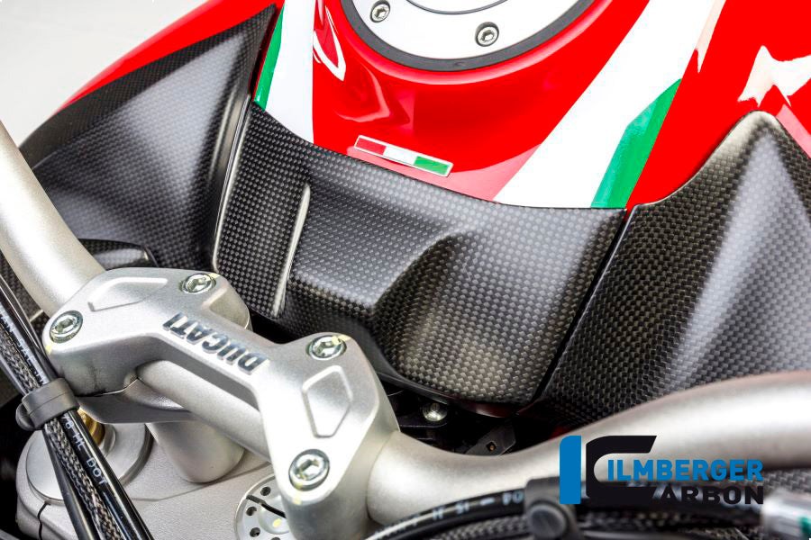 Ilmberger Carbon Ignition Switch Cover Surface Ducati MTS 1200 2015 - Matte
