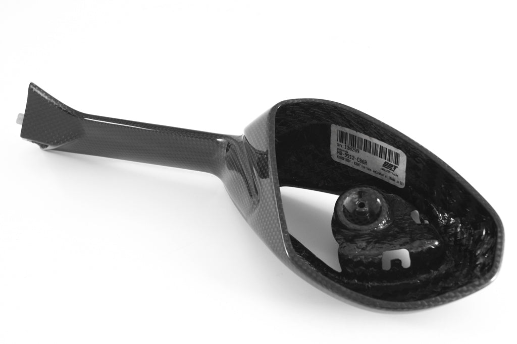 Fullsix Carbon MIRROR BODY - RIGHT (No Turn Indicator And Mirror Glass Included)
