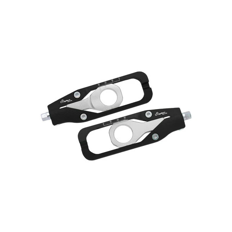 Lightech WSBK Chain Adjusters Kit For Kawasaki ZX-10R 2016-2024 - Black