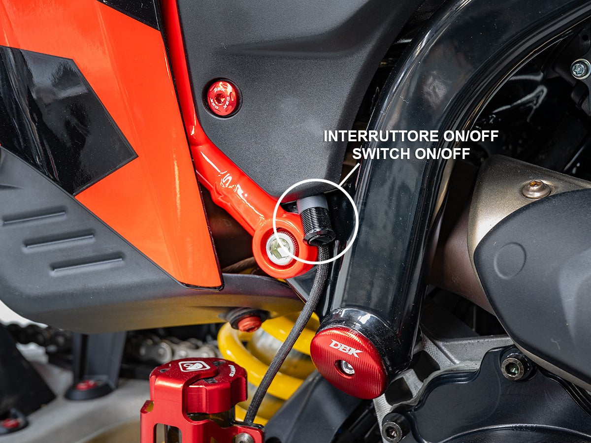 Ducabike DBK CCDVL15 Ducati HM 698 Mono Clear Clutch Cover 3D-EVO LED