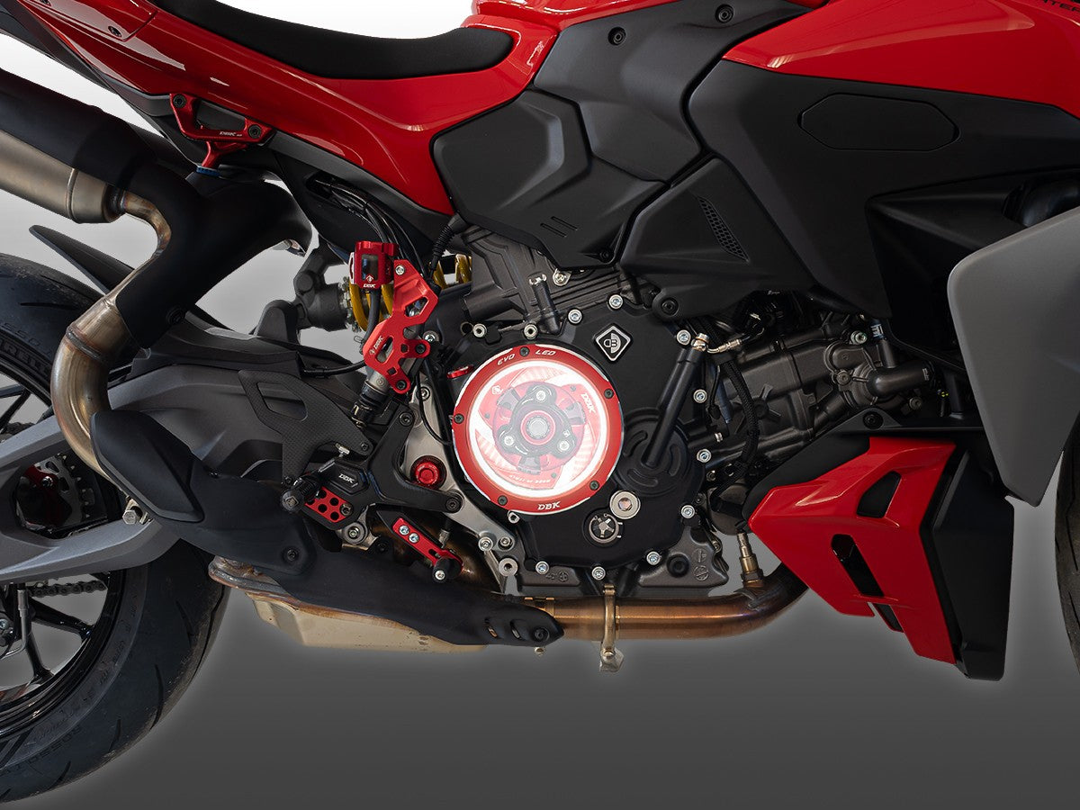 Ducabike DBK Clear Clutch Cover EVO LED Ducati V2