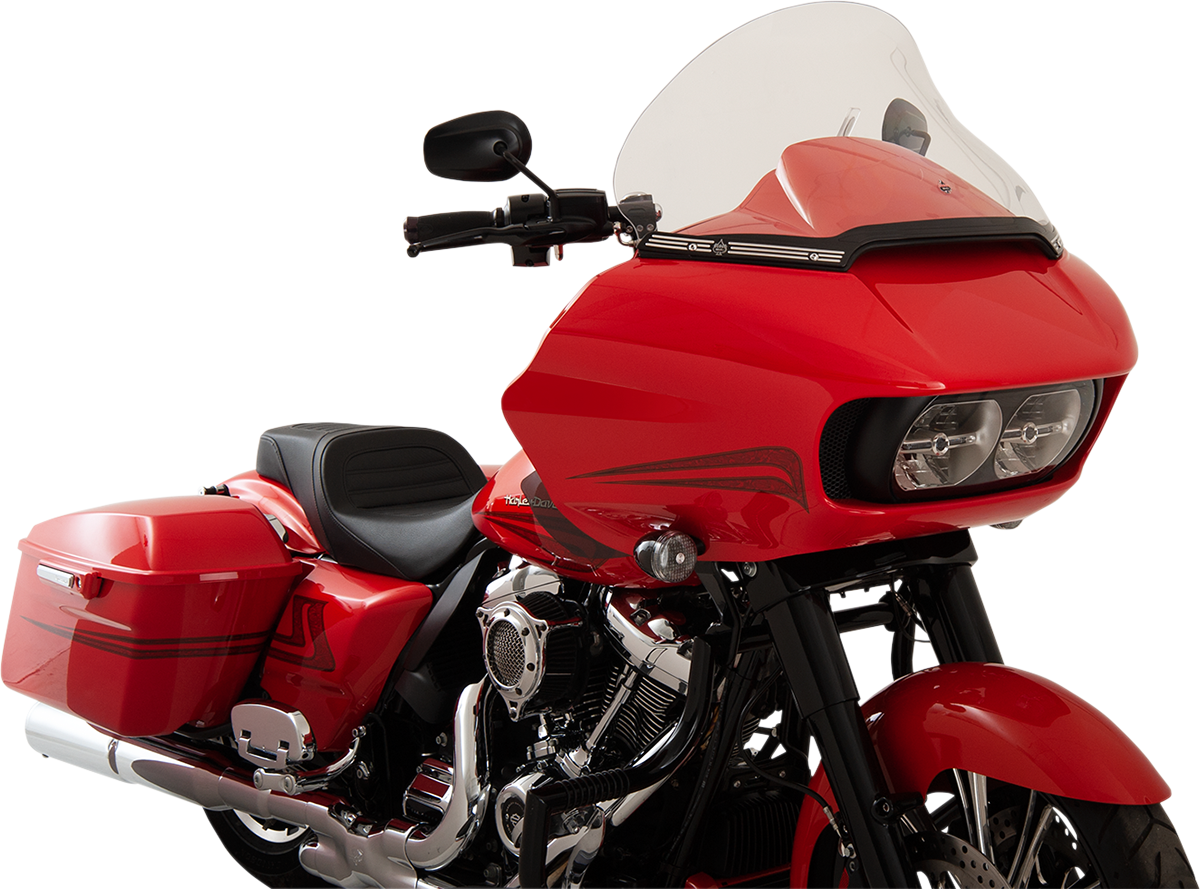 Klock Werks Pro-Touring Flare® Windshield - 15" - Clear - '15-'25 FLTR