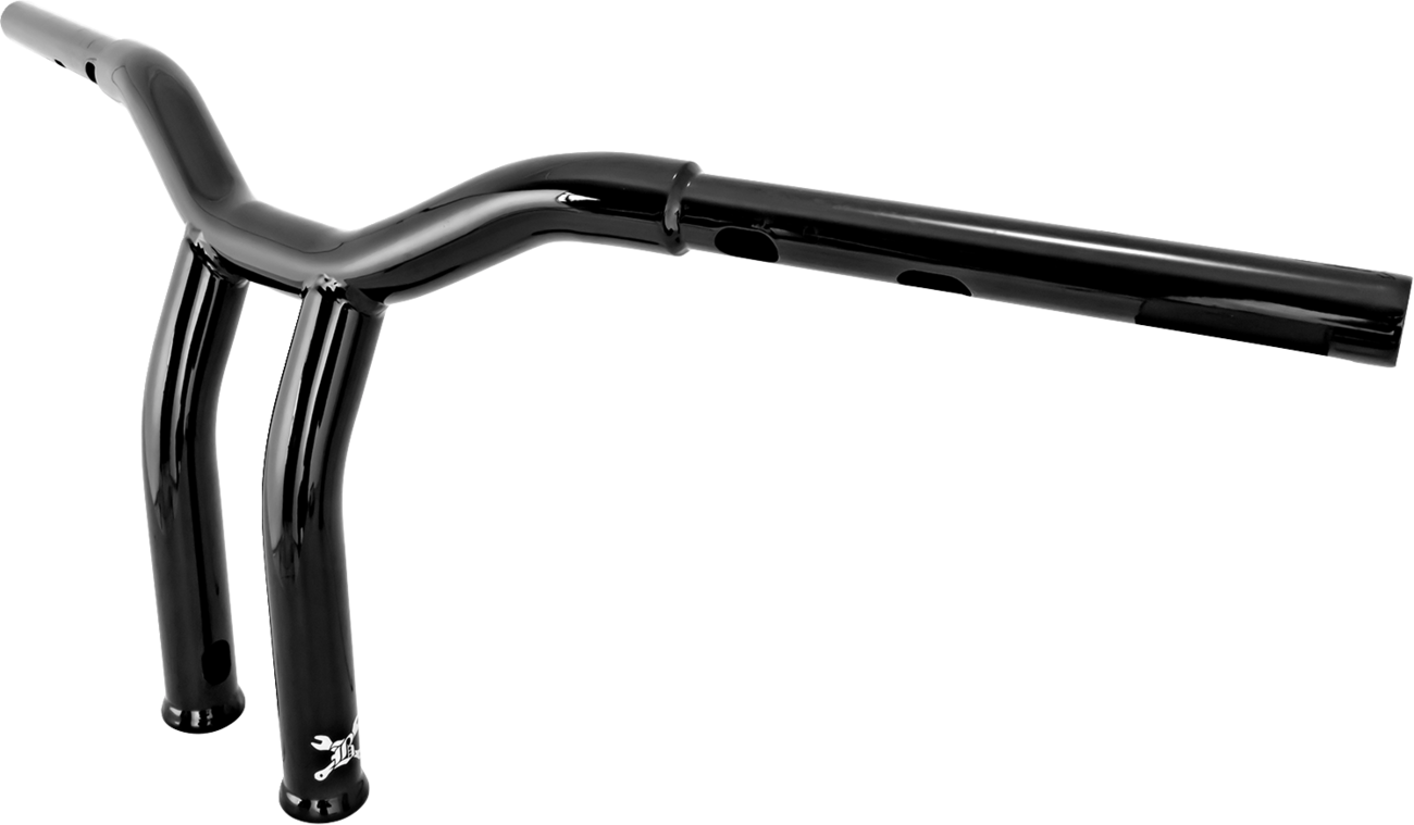 Burly Brand Dominator Handlebar - Touring/Softail - 10" - Black