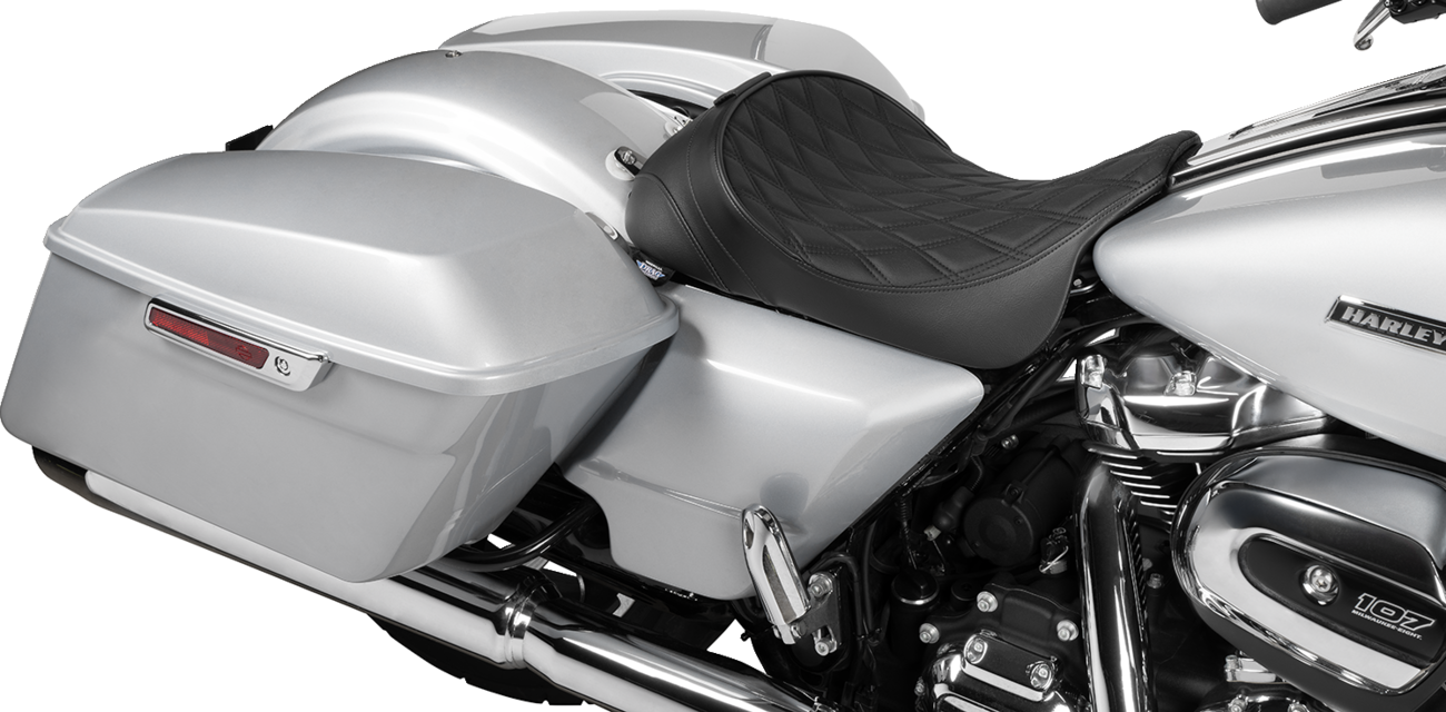 Drag Specialties Seats Solo Front Seat With Backrest Option