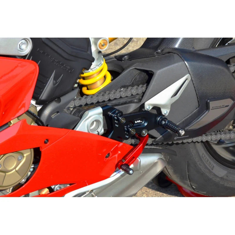 Ducabike DBK Adjustable Rearsets For Ducati Panigale V4 V4S V4R Speciale