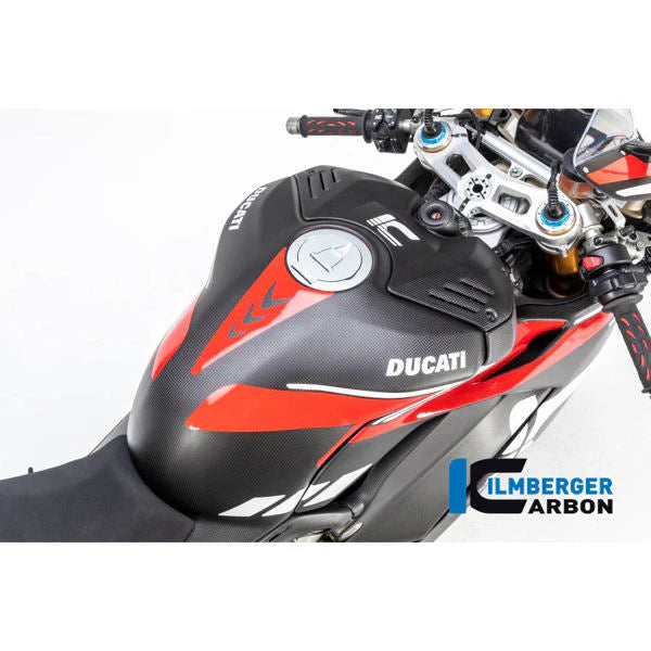 Ilmberger Carbon Fiber Tank Cover Fairing For Ducati Panigale V4 V4S V4R