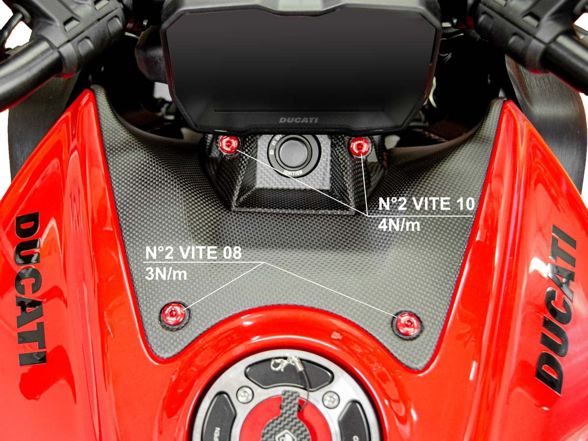 Ducabike DBK KVT48 Diavel V4 Key Cover Screw Kit