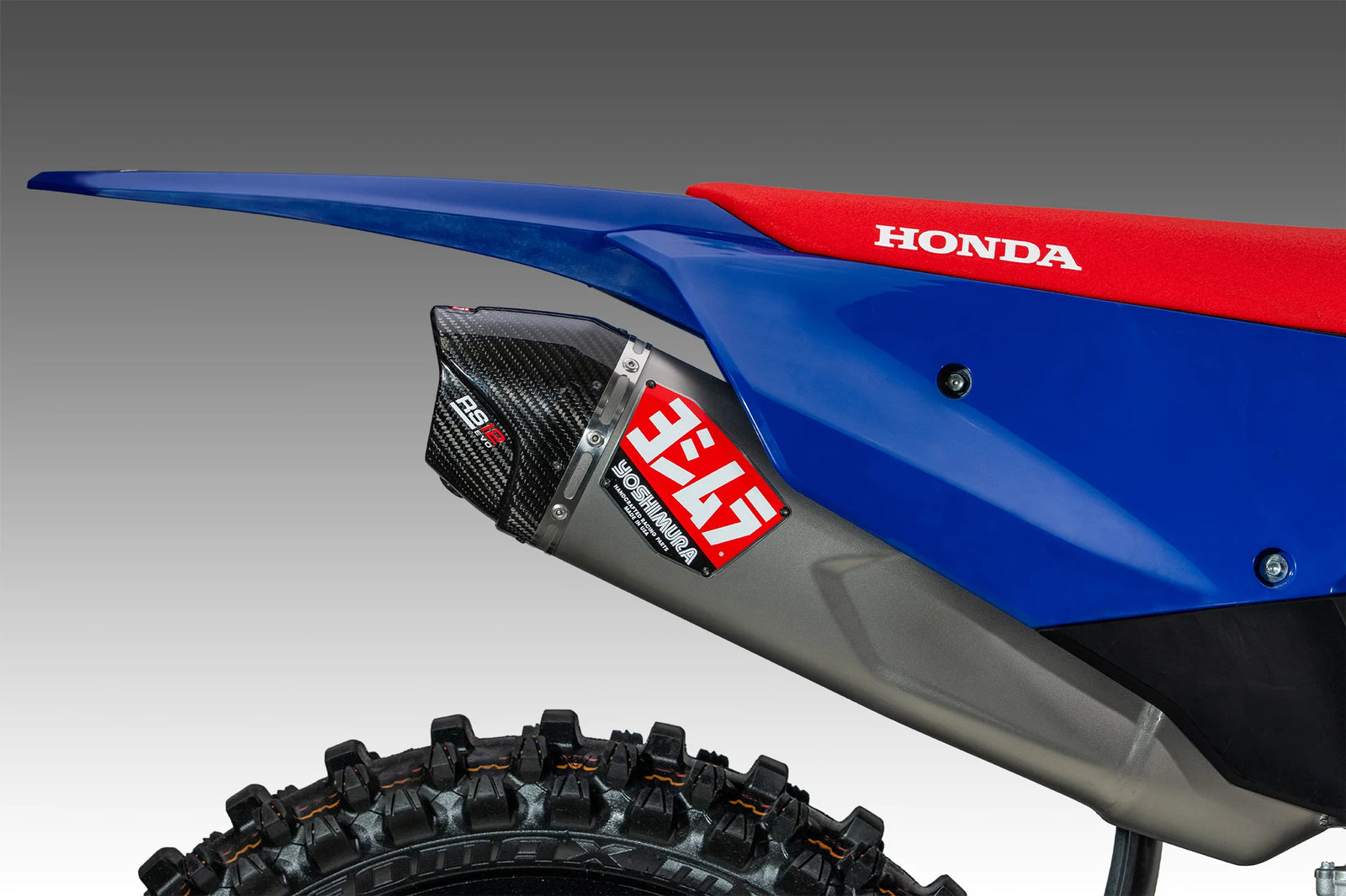 Yoshimura CRF450R/RX 2027 RS-12evo Titanium Full Exhaust, W/ Titanium Muffler