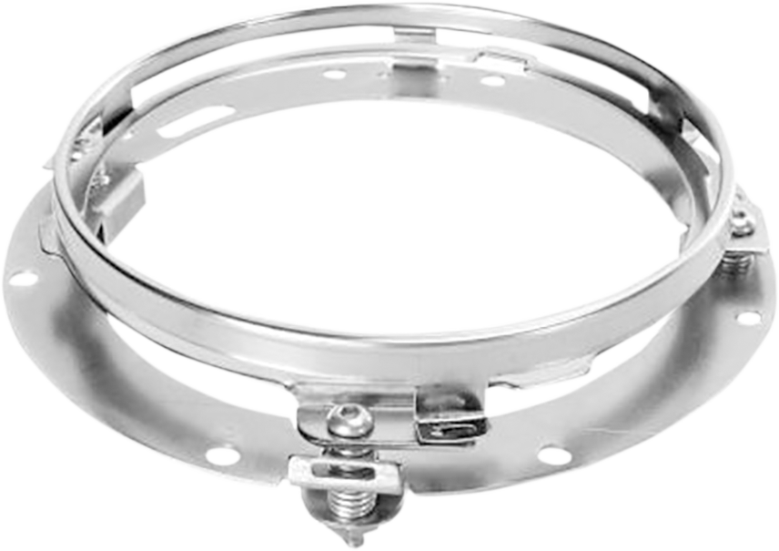 Custom Dynamics 7" LED Halo Headlamp With Mounting Ring