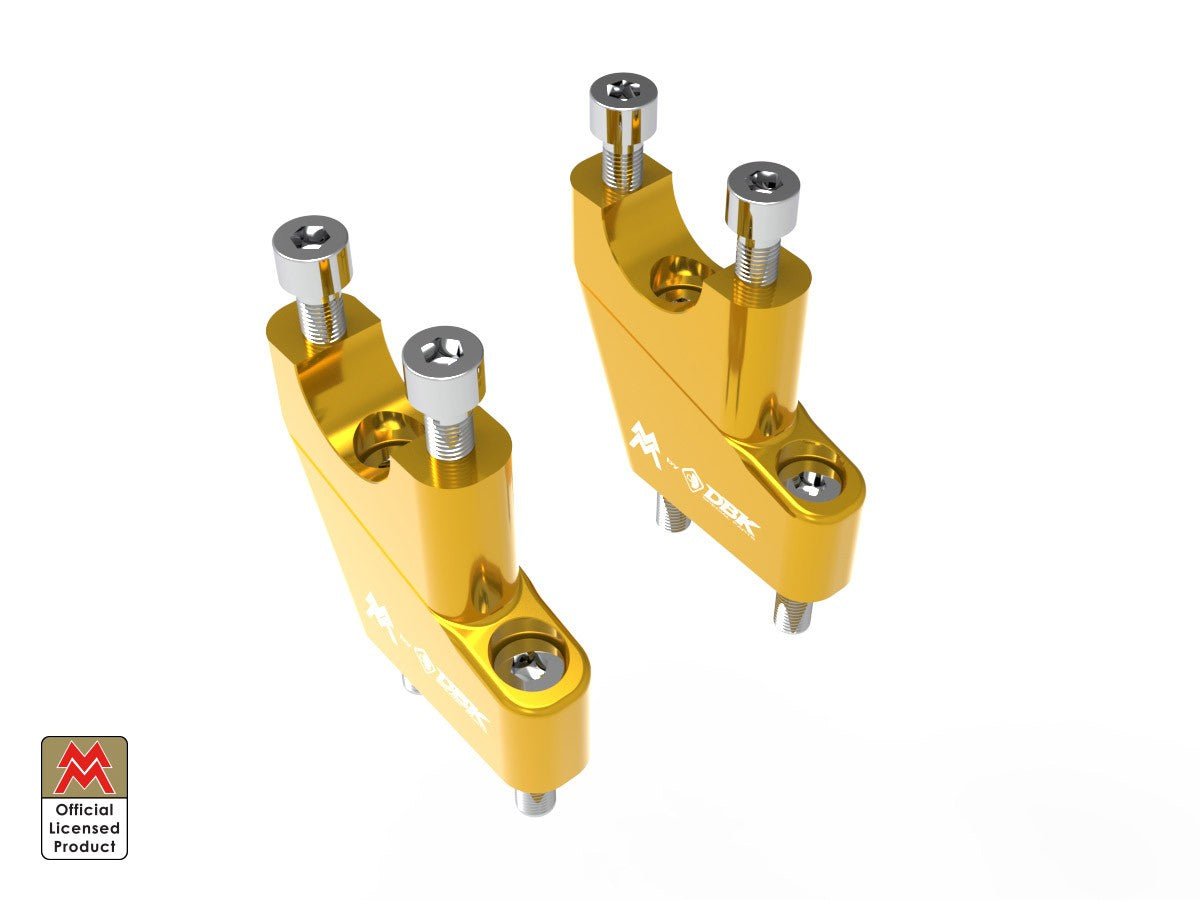 Ducabike DBK BRM04 Handlebar Riser Kit Moto Morini Seiemmezzo - GOLD