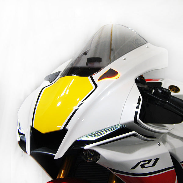 NRC Yamaha R1 Mirror Block Off Turn Signals (2020-Present)