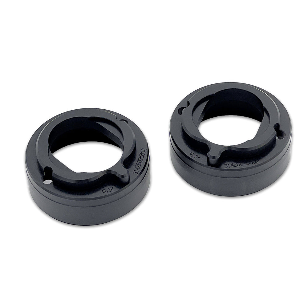 Steering head bearing insert kit, 0.5 degrees