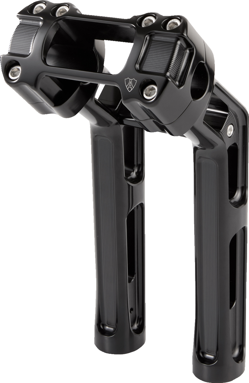 Arlen NESS Wayback Risers - 10" - Softail - Black