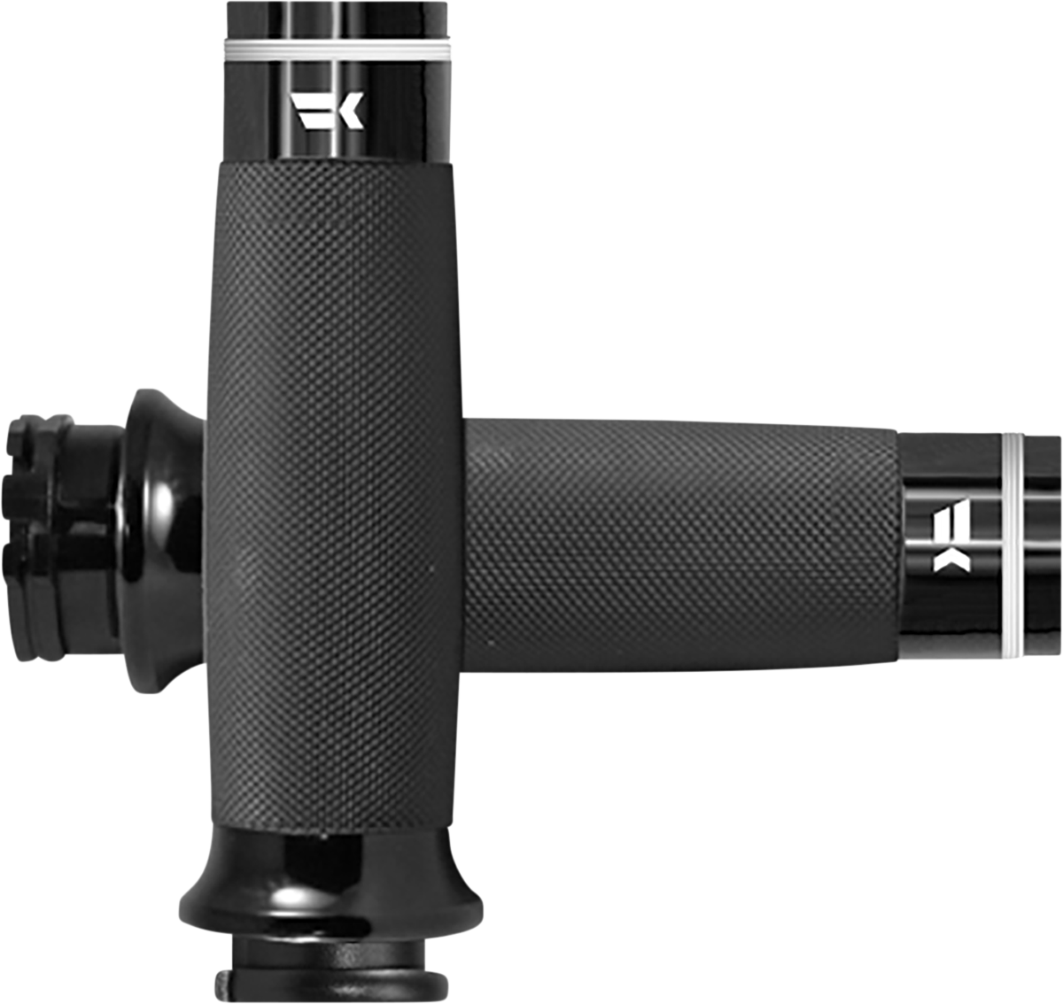 Khrome Werks Tracer Grips - Custom Contour - TBW - Black