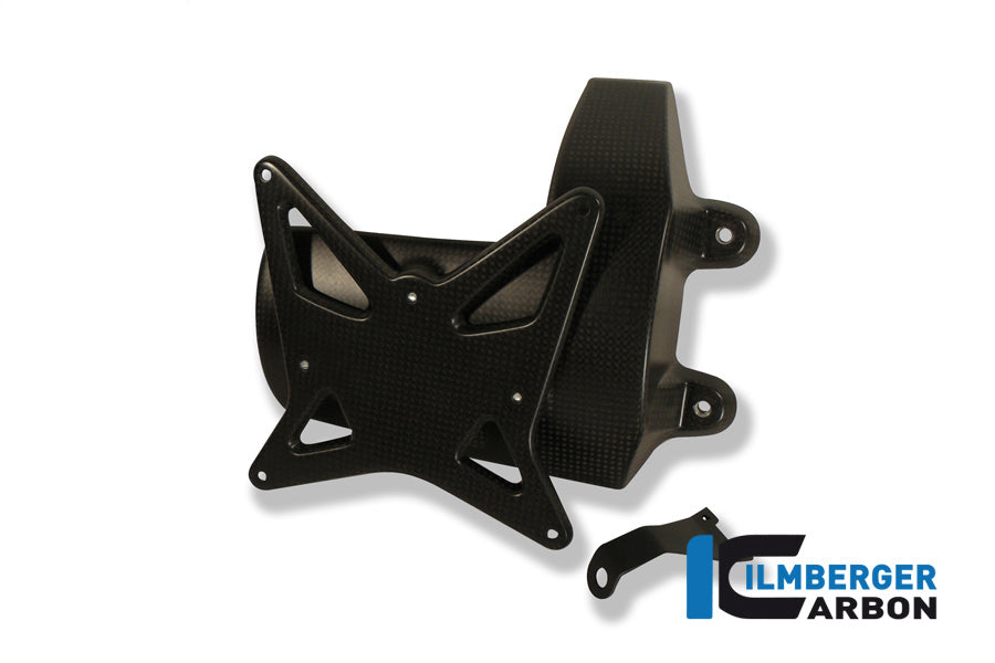 Ilmberger Carbon License Plate Holder Incl. Chain Guard Carbon