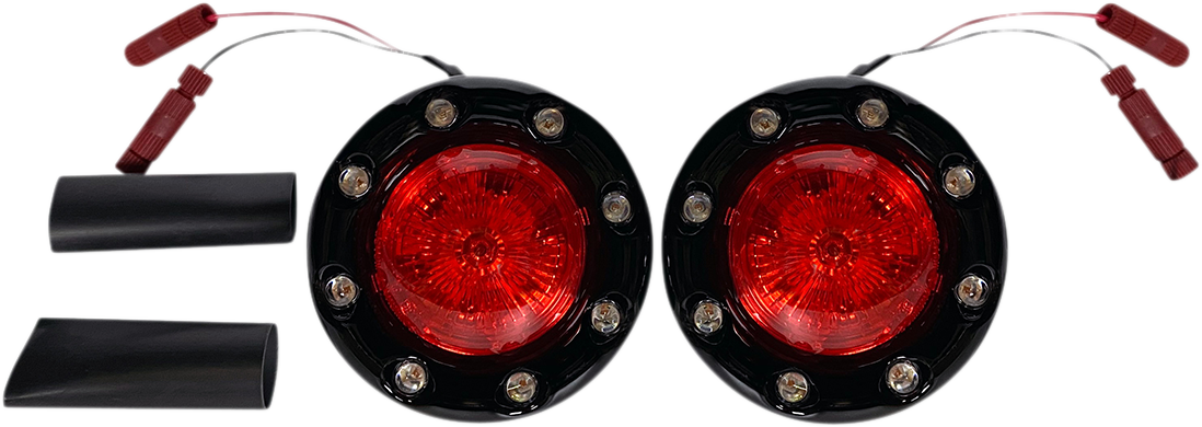 Custom Dynamics ProBEAM® Bullet Ringz™ LED Rear Turn Signals For Scout