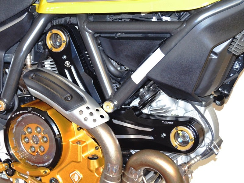 Ducabike DBK CDSCRA01 Timing Belt Cover - BLACK-GOLD