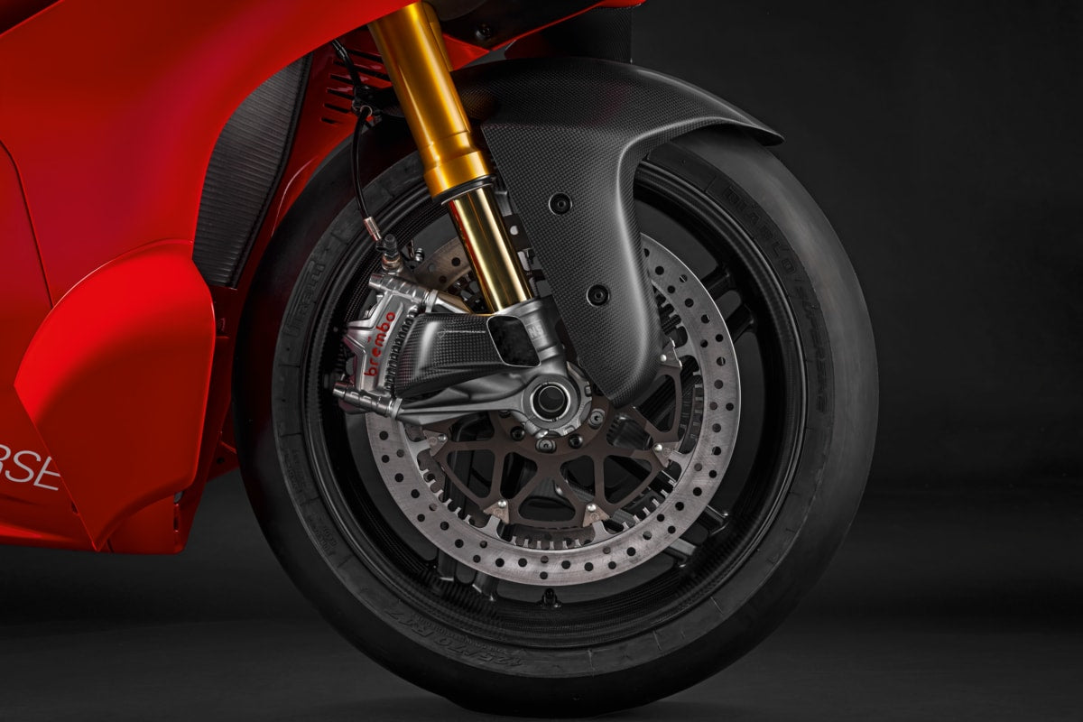 Ducati Performance Carbon Front Mudguard