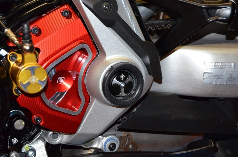 Ducabike DBK TTF02 Xdiavel Kit Central Frame Caps - BLACK