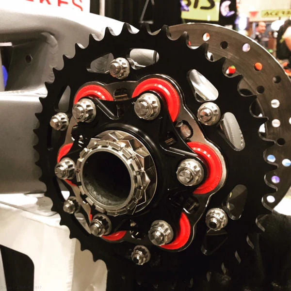 Superlite Titanium Lightweight Poly Cush Drives For Ducati Diavel V4