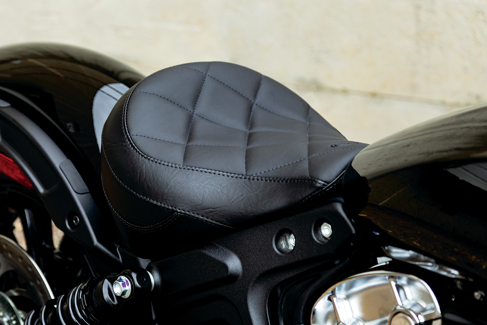 Mustang Solo Seat - Black - Scout '18-'24
