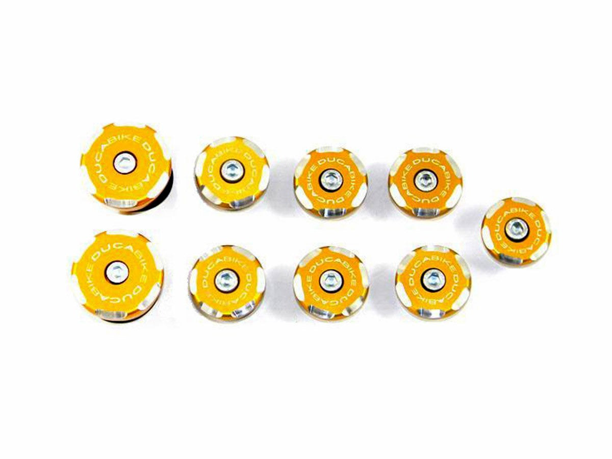 Ducabike DBK TTSF02 Kit Frame Caps - GOLD