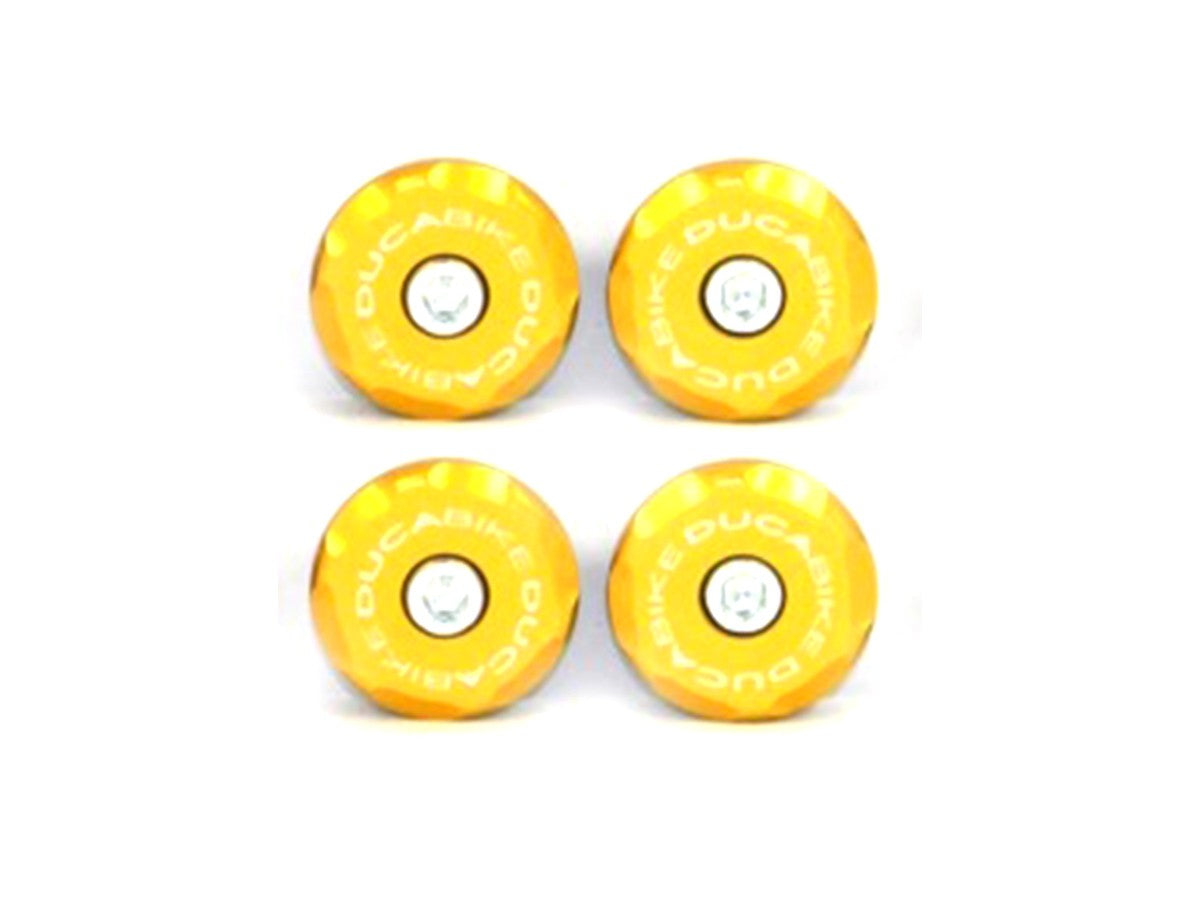 Ducabike DBK TTMSR01 Kit Frame Plugs - GOLD