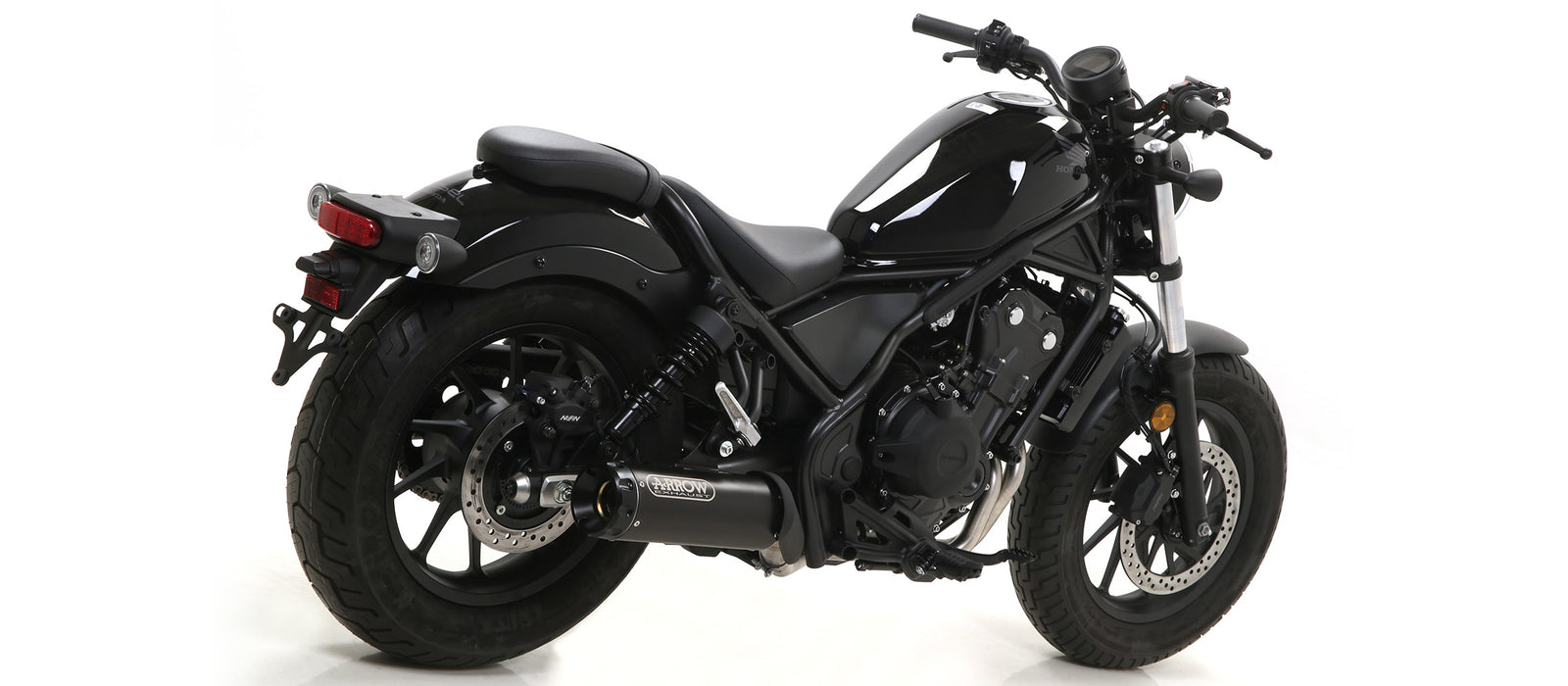 Full System Rebel Dark" Slip On With Aluminium "Dark" End Cap"
