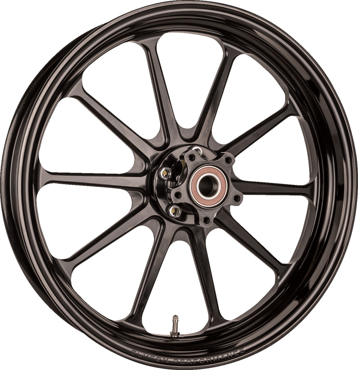Slyfox Wheel - Track Pro - Rear - Single Disc/Without ABS - Black - 17x6