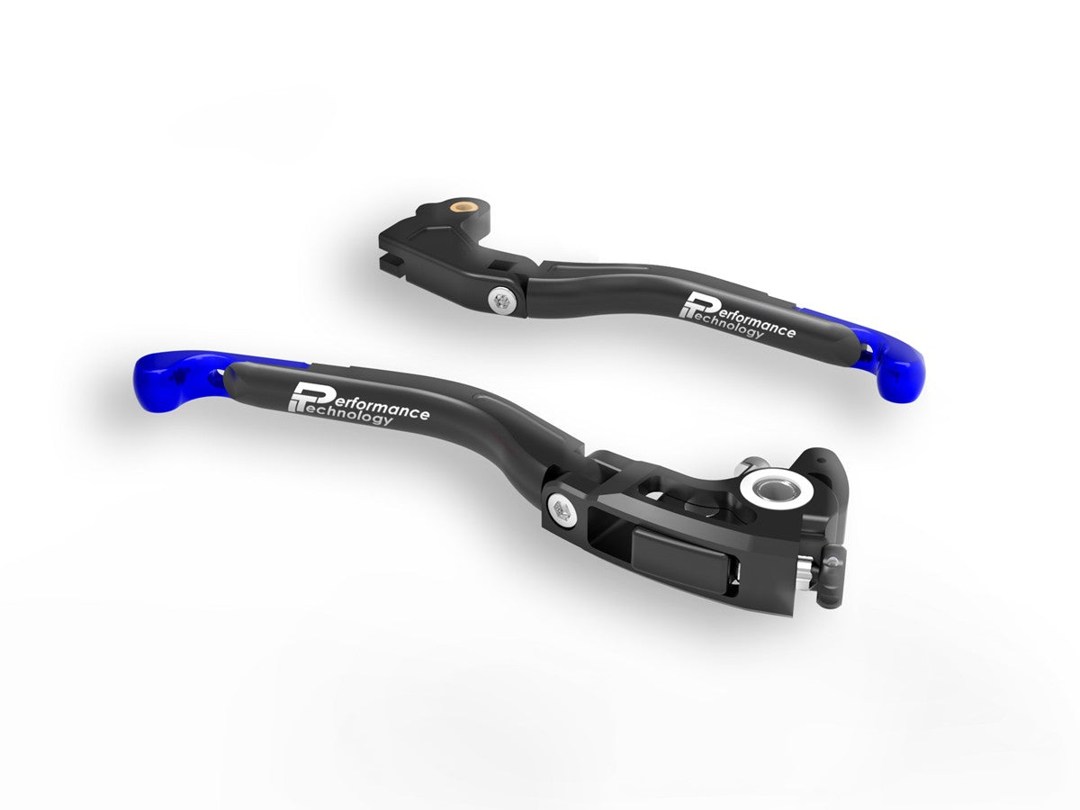 Ducabike DBK L34 Evo Mv Agusta Ultimate Brake + Clutch Adjustable Levers - Blue