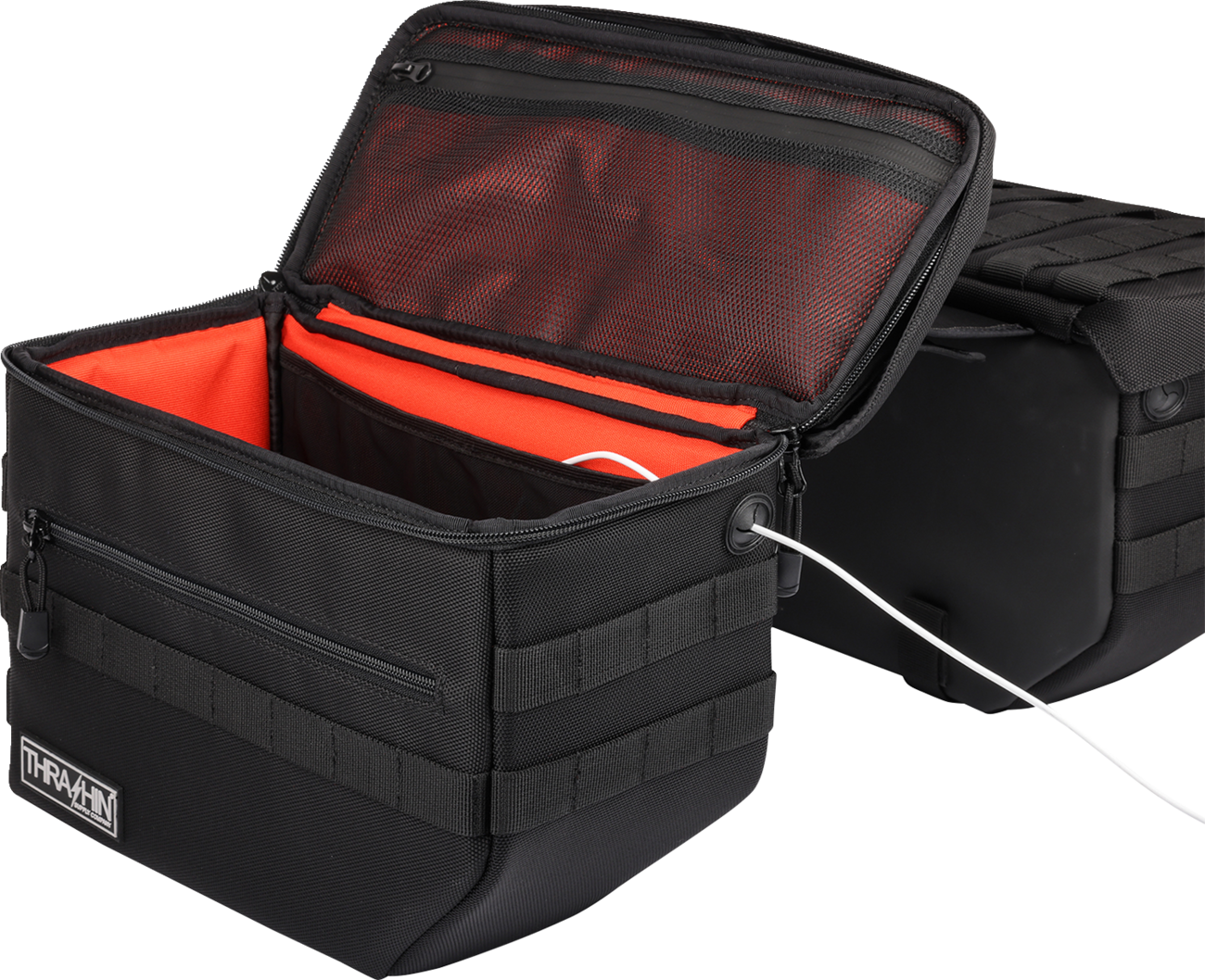 Thrashin Supply CO. Escape Saddlebags - Black