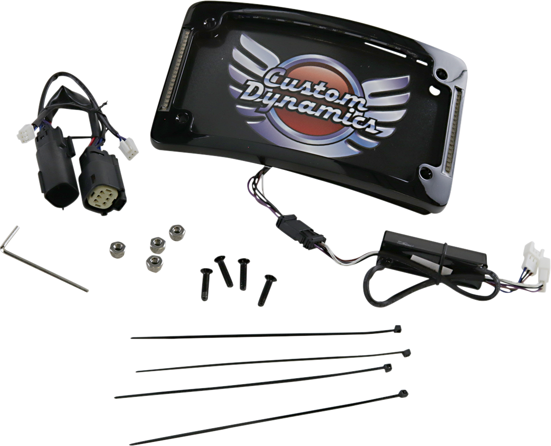 Custom Dynamics LED Radius License Plate Frame
