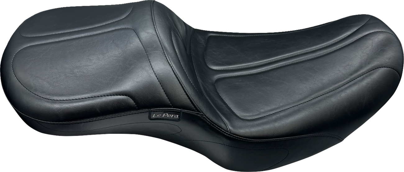 Le Pera Maverick Daddy Long Legs Seat - Without Backrest - Black - FLH/FLT '23-'25