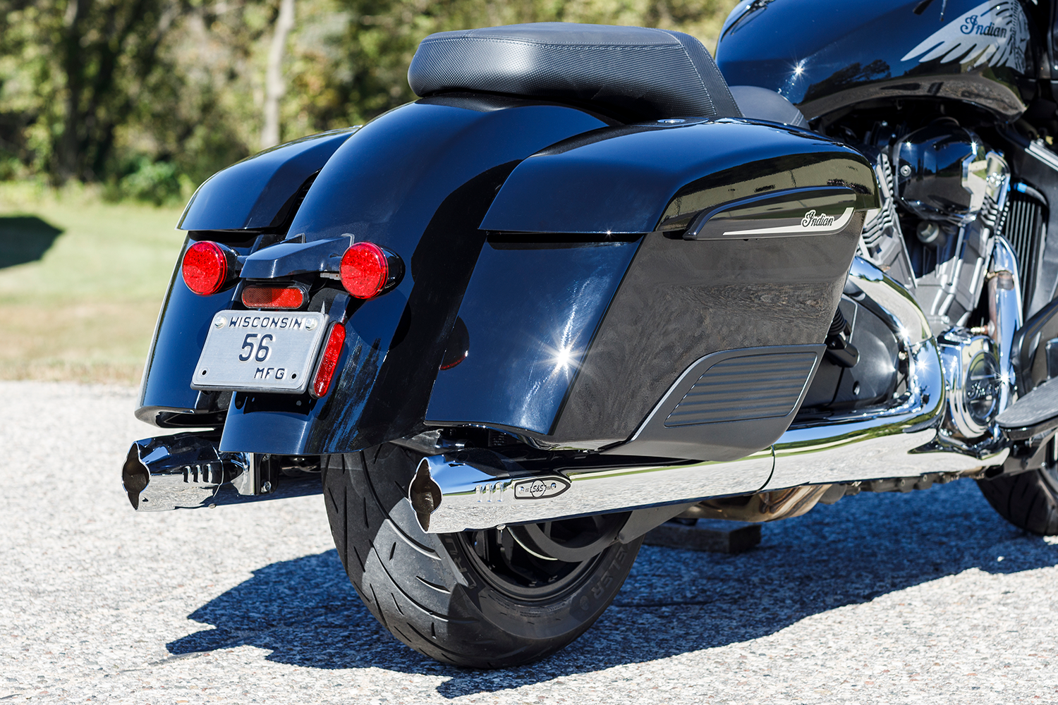 S&S Cycle 4" Broadhead Slip-On Mufflers