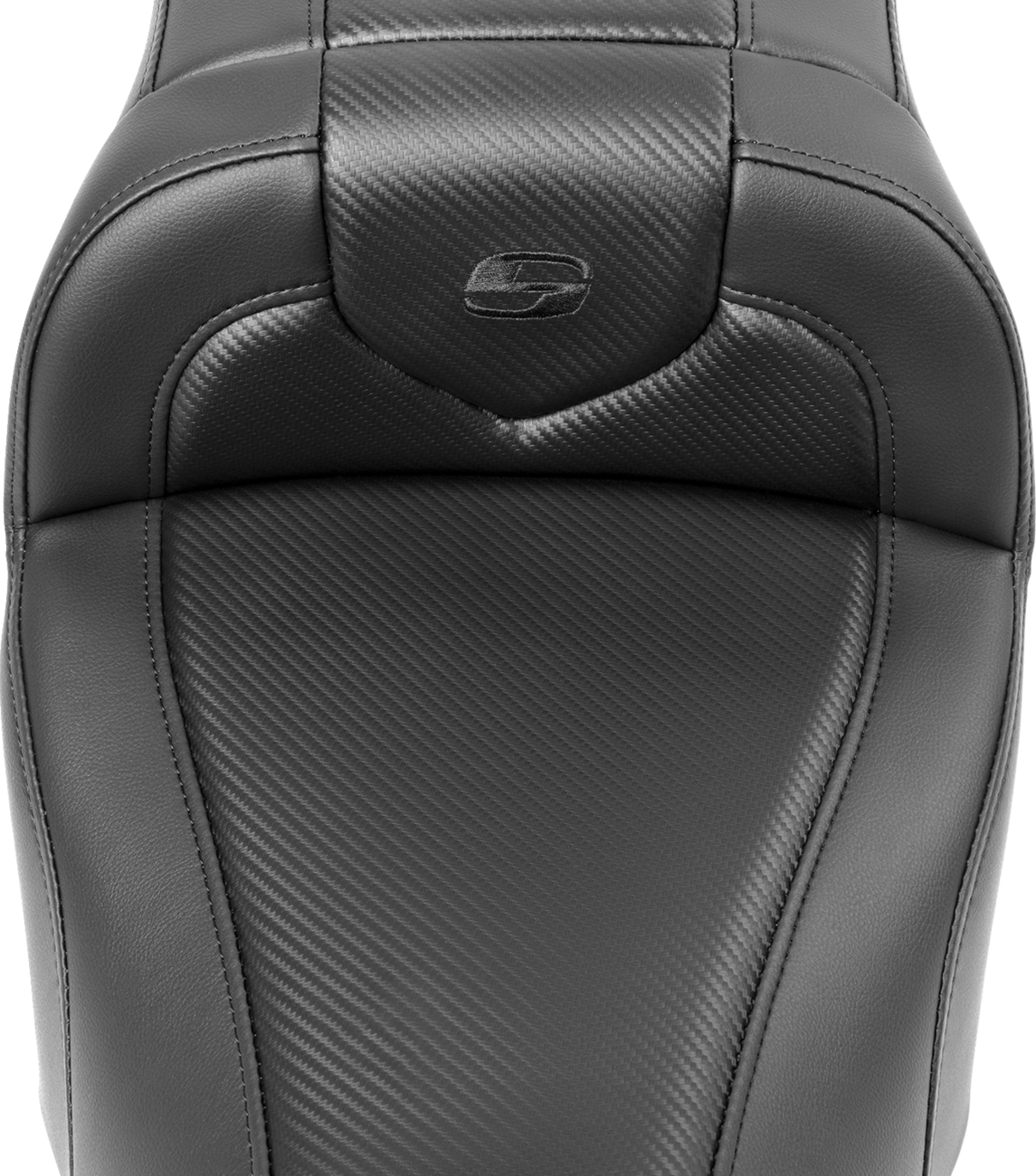Saddlemen RoadSofa™ Seat - Carbon Fiber - Without Backrest - FLTR/FLHX '23-'24