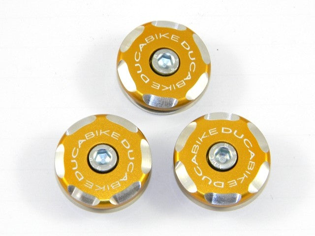 Ducabike DBK TTST02 Kit Frame Plugs - GOLD