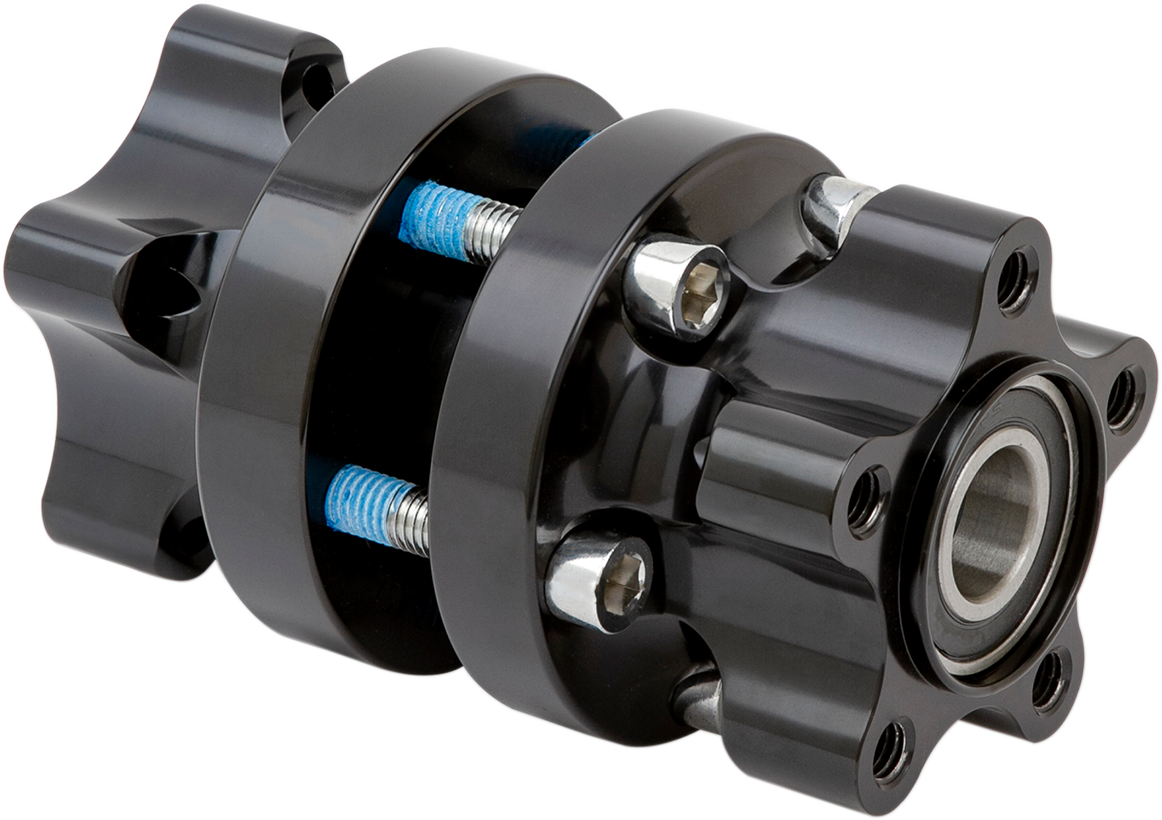 Arlen NESS Hub - Cartridge - Rear/Single Disc - Black - Softail/Hydra Glide Revival