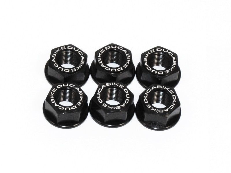 Ducabike DBK 6DSB01 Nuts Set Rear Sprocket Carrier - BLACK