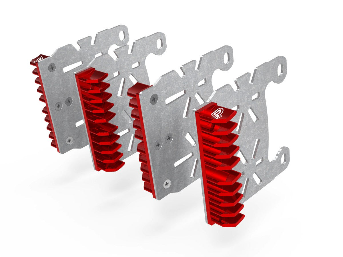 Ducabike DBK BPR06 BMW Brake Plate Radiator - RED