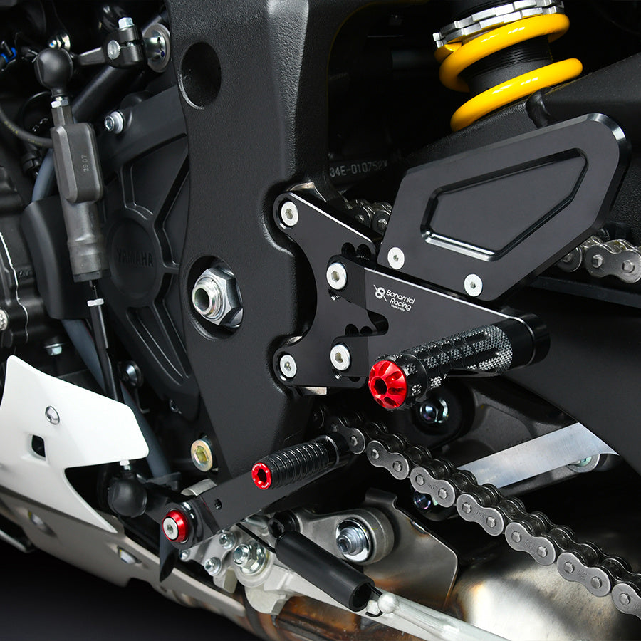 Bonamici Racing Adjustable Rearsets - Yamaha YZF R1-R1m