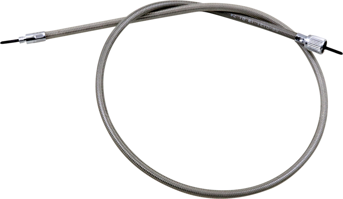 Motion Pro Armor Coat Braided Stainless Steel Speedometer Cable For Harley-Davidson - 35"