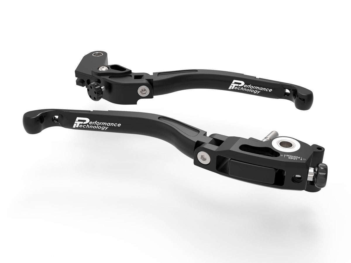 Ducabike DBK L22 Evo Honda Brake + Clutch Levers - BLACK-BLACK