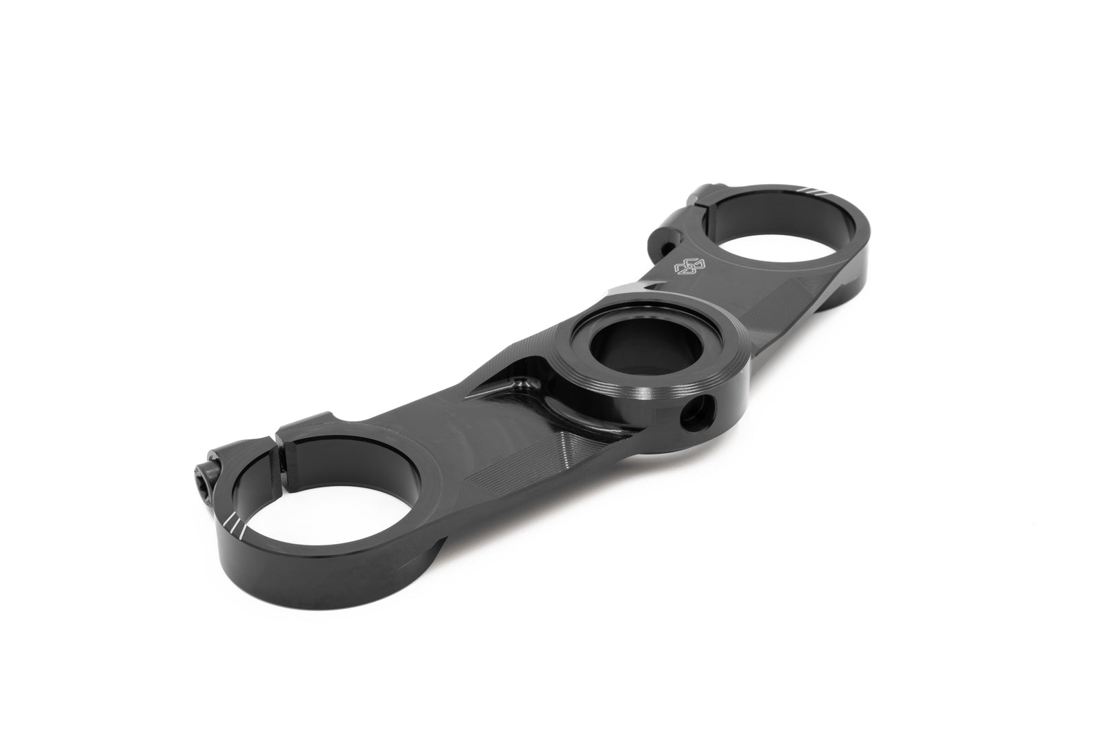 Gilles Tooling Upper Triple Clamp Black