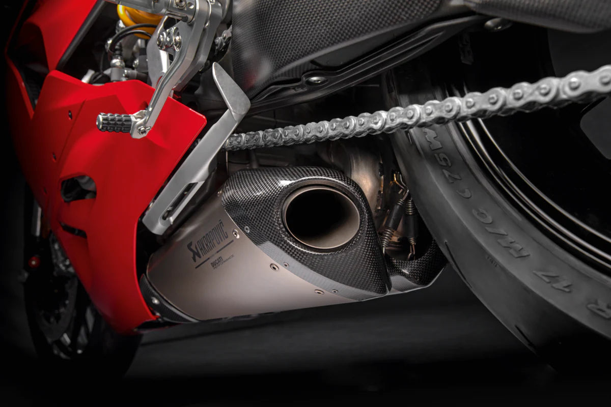 Ducati Performance Titanium Racing Silencers