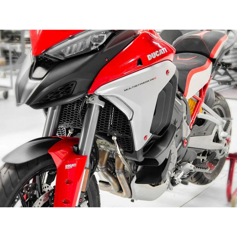 Ducabike DBK Radiator And Oil Cooler Guard For Multistrada V4 S Pikes Peak RS